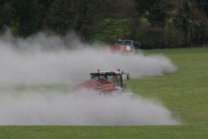 Lime spreading